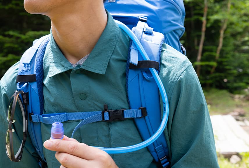 ハイドレーションシステム対応