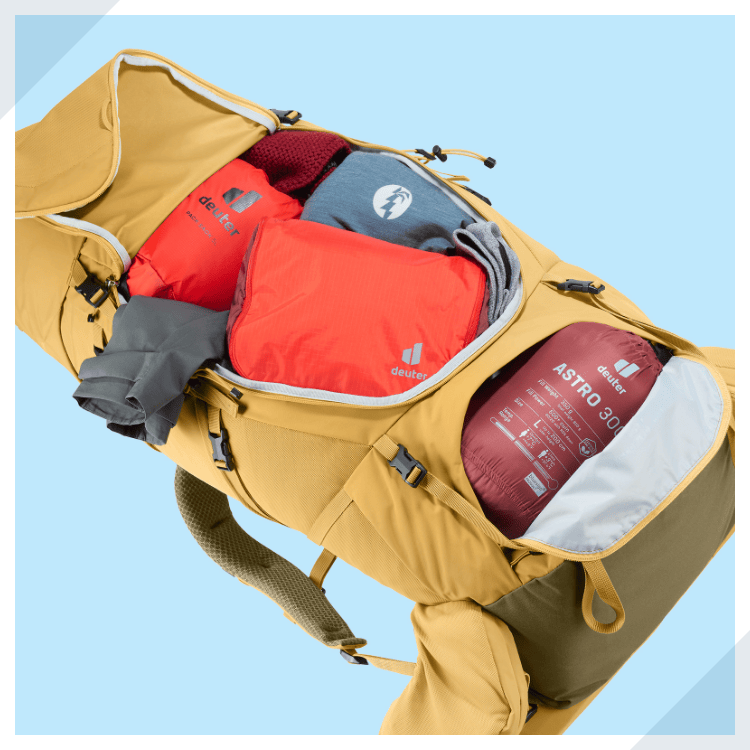 バックパック収納イメージ